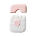 thumbnail image 1 of Seitruly Peine recortador de pelo portátil 2 en 1, compañero de estilismo, tijeras de corte y peinado para adelgazar Cuidado del cabello Rosa, 1 of 6