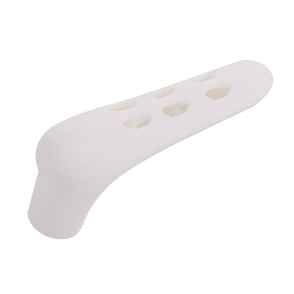 Silicone Door Knob Cover Door Handle Covers Knob Protective Sleeve, White