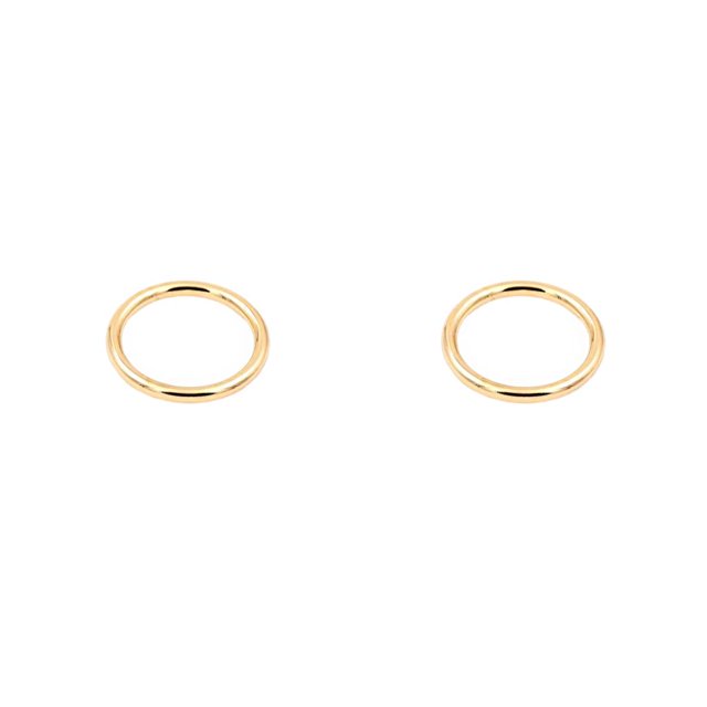 Inteprter Pack of 10 Keys Rings Decorative Accessories Keyring DIY Keychain Professional Reusable Circle Beginner Organization Type1 NO1