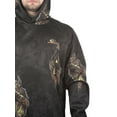 thumbnail image 5 of Mossy Oak Men's Eclipse Camo Pullover Tech Hoodie with Neck Gaiter, Up to 2XL, 5 of 6