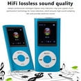 thumbnail image 3 of MP3 Player, 1.8 Inch TFT Screen HiFi Sound MP3 Music Player with 7 Sound Effects, USB Rechargeable Portable Music Player Support Up to 64GB, 3 of 7