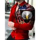 thumbnail image 1 of Camisas sociales de lujo de moda de otoño para hombre, camisas con solapa y botones, blusas casuales con estampado de lunares, suéteres de manga larga para hombre, 1 of 6