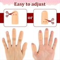 thumbnail image 3 of 20 Protectores de Dedos de Silicona de Color Beige, Vendaje para el Pulgar, Puntas de Goma para los Dedos, Protector para el Pulgar, 3 of 5