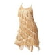 thumbnail image 4 of Vestidos para mujer, vestido, atuendo, cuello en V, ropa de competición para mujer, lentejuelas, borlas S, 4 of 9