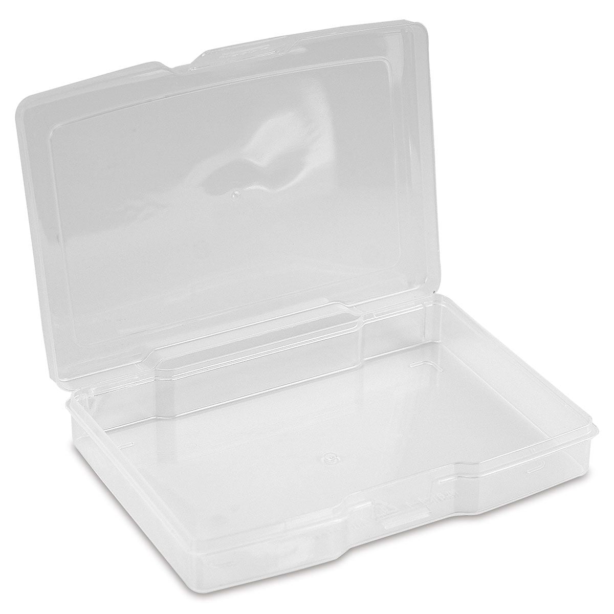 Lillian Vernon Clear Photo Saver Case, Craft Storage Box for Stickers and Paper, Organizer, 16 Slots, Holds up to 1,600 photos