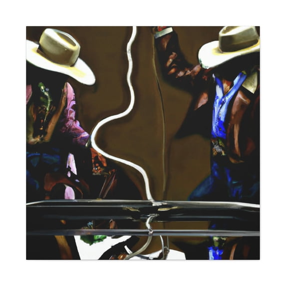 Lassoing Into Baroque - Canvas