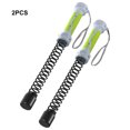thumbnail image 2 of QualitChoice Cordless 2pcs Weighted Ropeless Battle Ropes Essential Equipment Designed For Cardio Muscle Training At Home Gym green, 2 of 6