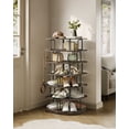 thumbnail image 6 of 7-Tier Rotating Shoe Rack, 360° Spinning Shoe Organizer Tower for 28-35 Pairs, Sturdy Shoe Shelf for Entryway, 6 of 6