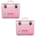 thumbnail image 1 of Engel 13 Litres Refroidisseur de Boîte Sèche Extérieure Durable Étanche, Rose (2 Paquets), 1 of 4