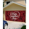 thumbnail image 5 of Valentine''s Day Garage Door Banner Cover 6 x 13 ft, Happy Valentine''s Day Red Rose Valentine''s Day Garage Door Decorations Valentine''s Day Backdrop Decor for Wedding Anniversary Party, 5 of 6