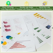 Koala Double-Sided Thin Matte Photo Paper, 8.5x11, 220 Sheets, 32lb 120gsm, for Inkjet Printers DIY Brochures, Flyers