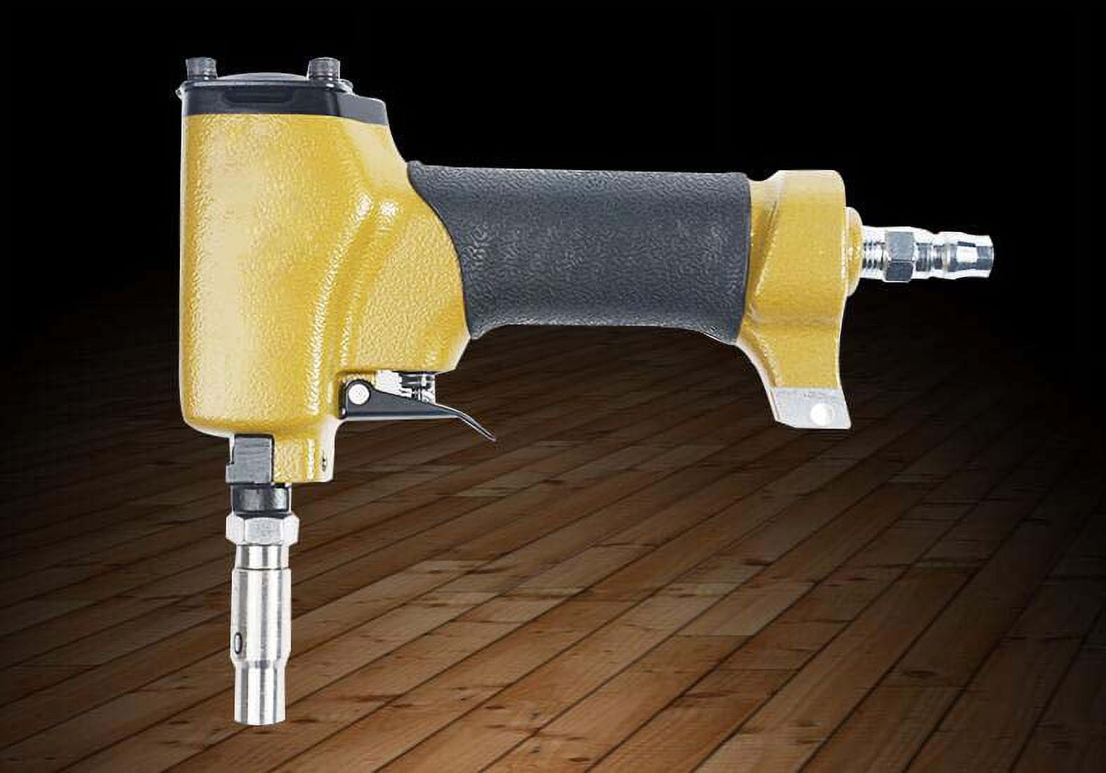 INTSUPERMAI 0.56" Pneumatic Nail Gun Tacks Push Pin Gun Nailer for Upholstery Furniture