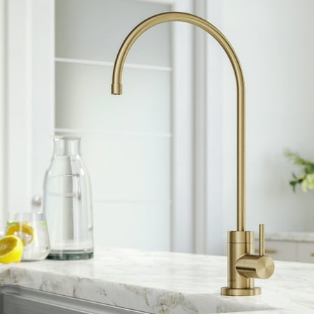 Kraus Purita™ 100% Lead-Free Kitchen Water Filter Faucet in Brushed Gold