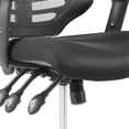 thumbnail image 3 of Modway Calibrate Adjustable Swivel Mesh Fabric Drafting Chair in Black, 3 of 7