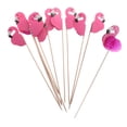 thumbnail image 1 of 10 Piezas De Fmingo Picks Pastel De Adornos De Bienvenida Al Bebé Decoración Del Partido Yotijar Flamingo Cake Topper, 1 of 8