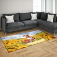 thumbnail image 3 of Vintage Whippet Says Hello Mother's Day Summer Sunflower Field Indoor Rug Dog Lover Carpet Living Bed Room Sofa Home Decor - 12005, 3 of 5