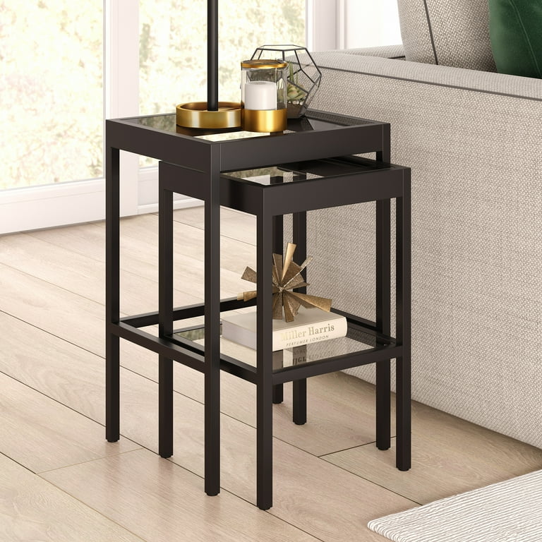 ヒステリックグラマー HEAD PHONE WOMAN SIDE TABLE Free Shipping! Evelyn&Zoe Alexis Rectangular & Square Nested Side