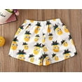thumbnail image 3 of Styles I Love Baby Toddler Beach Pineapple Swim Shorts Bathing Suit Beach Pool Swimwear Little Boy Swim Trunks, 3 of 6
