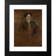 thumbnail image 2 of Olga Boznanska 11x14 Black Modern Framed Museum Art Print Titled - Portrait of a Woman (1900), 2 of 5
