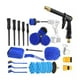 thumbnail image 1 of Juego De Cepillos De Limpieza Para Detalles De Auto, 22 Pzs Azul, 1 of 5