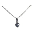 thumbnail image 3 of JOYARIS Collar Corazón Liso Chico Amor Amistad Regalo Plata 925 DM-0000782, 3 of 4