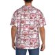 thumbnail image 3 of Fotbe Kawaii Pig Camisa Estampada de Manga Corta para Hombre, Casual de Verano, Estilo Playero, Sin Arrugas-Small, 3 of 5