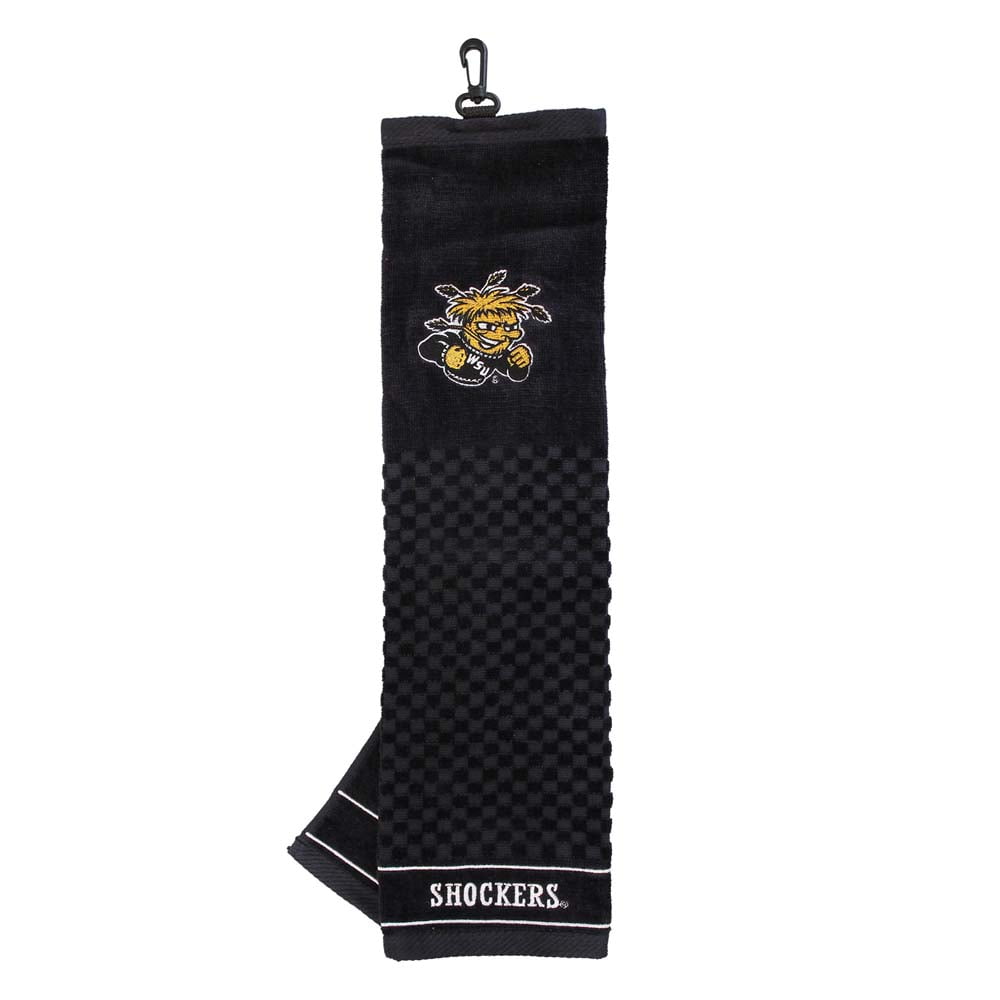 NCAA Wichita State Shockers Sport Towel with Metal Grommet and Hook 16x25 inches 