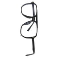 thumbnail image 1 of Gafas de sol cuadradas de ciclismo de moda en PC, lentes de color gelatina, doble puente, protección UV, antirreflejos, unisex, para conducir y uso casual al aire libre, 1 of 2