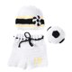 thumbnail image 1 of KAKOWELY Traje de 3 piezas para fotografía de bebé, adorable jugador de fútbol, ropa infantil, 1 of 4