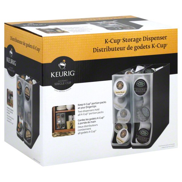 Keurig KCup Storage Dispenser, 2 Count