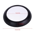 thumbnail image 2 of Mini USB Heated Coaster Wood Grain Cup Warmer Heat Beverage Mug Mat Office Tea Coffee Heater Pad[Dull Black Style], 2 of 9