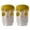 yellow+yellow, variant on 2 Pack Solar Bee Traps for Outside, Wasp Traps Outdoor Hanging with LED, Reusable Carpenter Bee Catcher, Hornet Trap for Garden Yard Deck