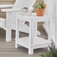 thumbnail image 2 of Mesa auxiliar Adirondack Deluxe de Table Keter, color blanco, 2 of 2
