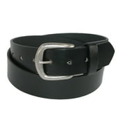 Boston Leather  Leather Bridle Belt with Hidden Stretch Elastic (Men's)
