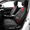 Black, Red, variant on Ikon Motorsports Seat Covers w/ Lumbar Compatible with 2016-2021 Honda Civic Black PU Leather 5 Seats Seat Cover Cushion Protectors With Pocket