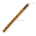 thumbnail image 2 of CUITING Bamboo Flute Instrument Kids 6-hole Clarinet Flutes Child Yellow, 2 of 8