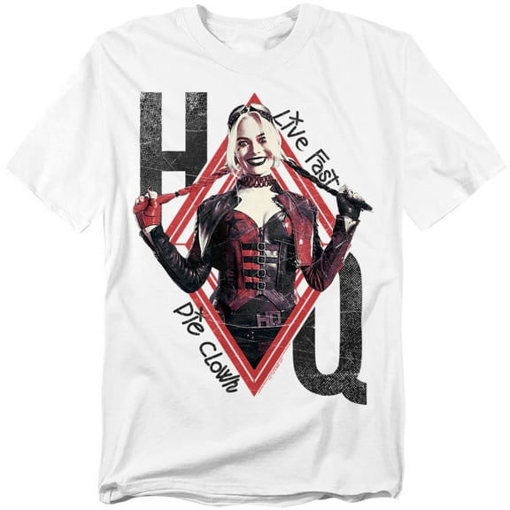Suicide Squad 2 T-Shirt Live Fast Harley Unisex Graphic Tee For Men & Women