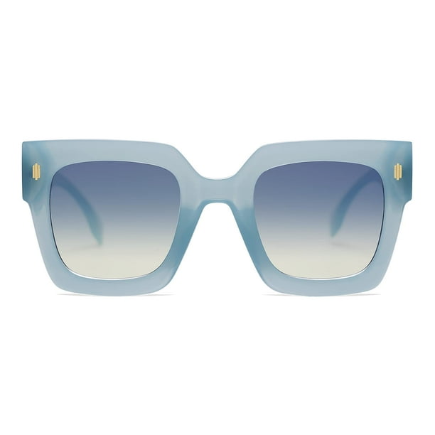 Gafas de sol SOJOS Vintage Oversized Square SJ2194 para mujer