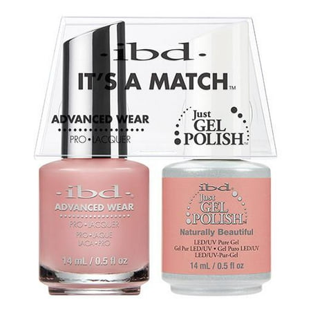 - ibd Advanced Wear Color Duo Naturally Beautiful #482 UV Gel Color