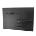 thumbnail image 4 of Estante de pared para herramientas de café, de hierro, ahorra espacio, con asa para almacenar café y accesorios de instalación, color negro, 4 of 14