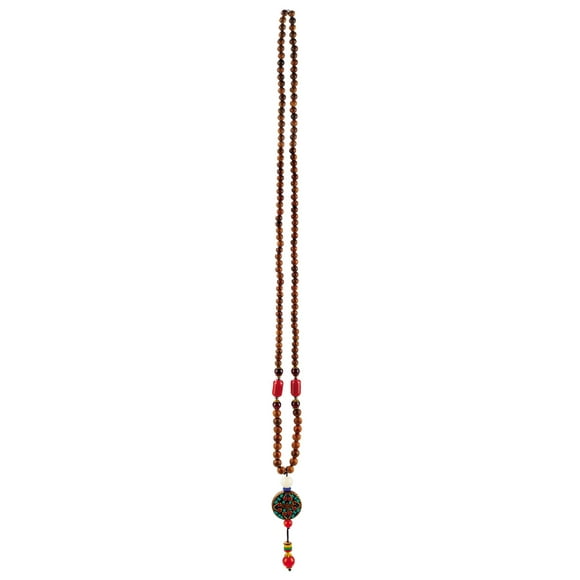Necklace,Women Bead Wooden Bead Wooden Mala Wooden Mala Meditation