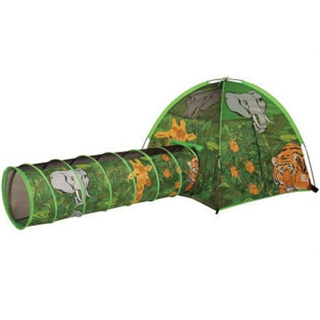 Stansport Pacific Play Tents 40610 African Adventure Tent and Tunnel Set