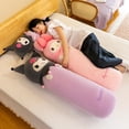 thumbnail image 5 of 100cm Sanrio My Melody Kulomi Long Pillow Plush Toys Kawaii Soft Comfortable Cushion Japanese Cartoon Kids Girls Sleeping Gifts, 5 of 5