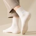 thumbnail image 4 of B91xZ Men's Ankle Socks with Cushion Moisture-Wicking with Odor Control,Beige One Size, 4 of 5