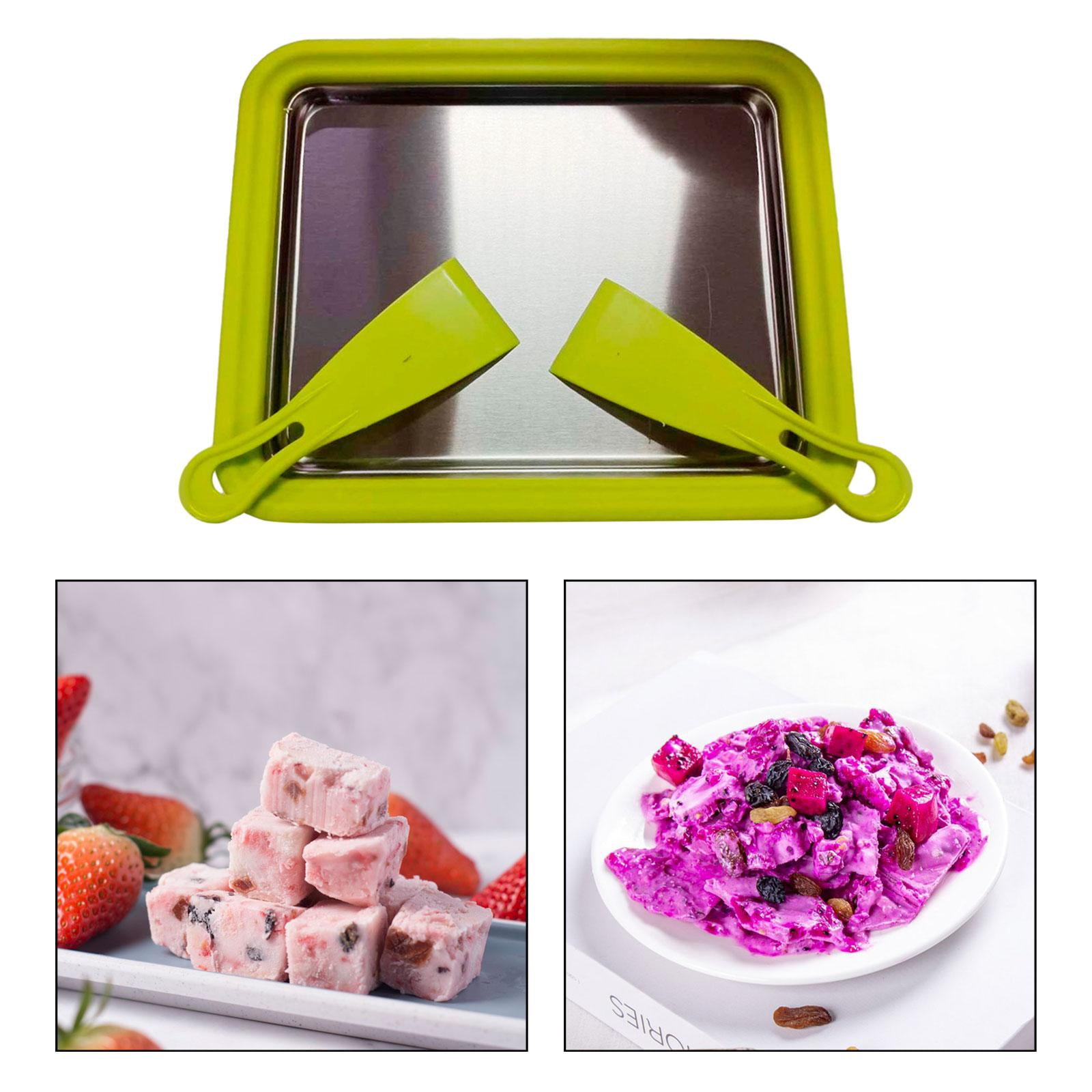 Baoblaze Ice Cream Roll Makers Homemade Ice Cream Maker Machine for Kids Birthday Home
