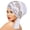 White, variant on Elegant Crossed Forehead Hat With Sparkling Rhinestones Pattern For Comfortable Wear Fashion Turban Hat Women Headscarf