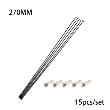Steel Spoke Replacement Set For Bicycles 24 Pieces For 26