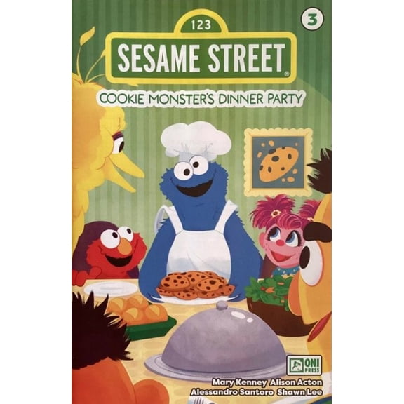 Sesame Street (Oni) #3D VF ; Oni Comic Book