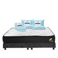thumbnail image 1 of Colchón King Size Restonic Enzo + Box + 2 Almohadas + Sábanas Trinity, 1 of 8