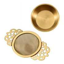 HOT! Stainless Steel Tea Strainer with Drip Bowl Easy Clean Loose Leaf Hanging Infuser Filter Kitchen Tool